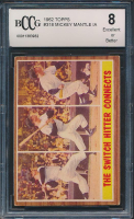 Mickey Mantle 1962 Topps #318 IA (BCCG 8) at PristineAuction.com