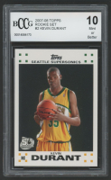 Kevin Durant 2007-08 Topps #2 (BCCG 10) at PristineAuction.com