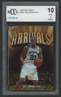 Tim Duncan 1997-98 Finest #325 (BCCG 10) at PristineAuction.com
