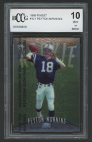 Peyton Manning 1998 Finest #121 RC (BCCG 10) at PristineAuction.com