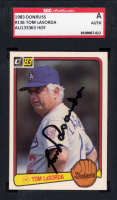 Tommy Lasorda Signed 1983 Donruss #136 (SGC) at PristineAuction.com