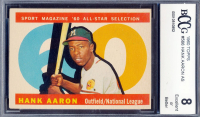 Hank Aaron 1960 Topps #566 AS (BCCG 8) at PristineAuction.com