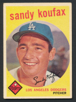 Sandy Koufax 1959 Topps #163 at PristineAuction.com