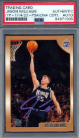 Jason Williams Signed 1998-99 Topps #153 RC (PSA) at PristineAuction.com