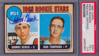Johnny Bench Signed 1968 Topps #247A Rookie Stars RC (PSA 3.5) at PristineAuction.com