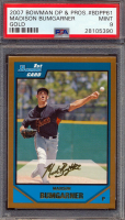 Madison Bumgarner 2007 Bowman Draft Draft Picks Gold #BDPP61 (PSA 9) at PristineAuction.com