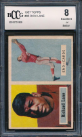 Dick Lane 1957 Topps #85 RC (BCCG 8) at PristineAuction.com