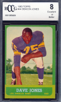 Deacon Jones 1963 Topps #44 RC (BCCG 8) at PristineAuction.com