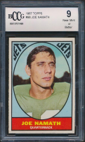 Joe Namath 1967 Topps #98 (BCCG 9) at PristineAuction.com