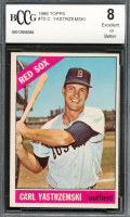 Carl Yastrzemski 1966 Topps #70 (BCCG 8) at PristineAuction.com