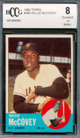 Willie McCovey 1963 Topps #490 (BCCG 8) at PristineAuction.com