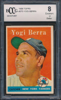 Yogi Berra 1958 Topps #370 (BCCG 8) at PristineAuction.com
