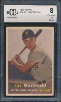 Bill Mazeroski 1957 Topps #24 RC (BCCG 8) at PristineAuction.com