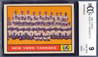 New York Yankees 1961 Topps #228 Team Card (BCCG 9) at PristineAuction.com