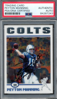 Peyton Manning Signed 2004 Topps Chrome #1 (PSA) at PristineAuction.com