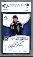 Steven Stamkos 2008-09 SP Authentic AU #247 #/999 RC (BCCG 10) at PristineAuction.com