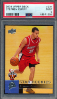 Stephen Curry 2009-10 Upper Deck #234 SP RC (PSA 9) at PristineAuction.com