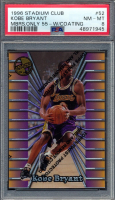 Kobe Bryant 1996 Stadium Club Members Only 55 w/Coating #52 (PSA 8) at PristineAuction.com
