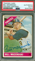 Bill Mazeroski Signed 1966 Topps #210 (PSA) at PristineAuction.com