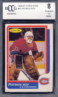 Patrick Roy 1986-87 O-Pee-Chee #53 RC (BCCG 8) at PristineAuction.com