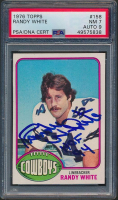 Randy White Signed 1976 Topps #158 RC Inscribed "HOF 94" (PSA 7 | Autograph Graded 9) at PristineAuction.com