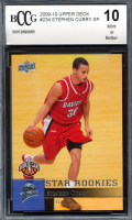 Stephen Curry 2009-10 Upper Deck SP #234 RC (BCCG 10) at PristineAuction.com