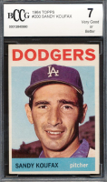 Sandy Koufax 1964 Topps #200 (BCCG 7) at PristineAuction.com