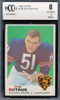 Dick Butkus 1969 Topps #139 (BCCG 8) at PristineAuction.com