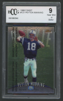 Peyton Manning 1998 Finest #121 RC (BCCG 9) at PristineAuction.com