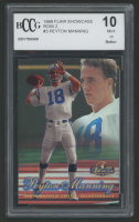 Peyton Manning 1998 Flair Showcase Row 2 #3 RC (BCCG 10) at PristineAuction.com