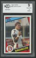 John Elway 1984 Topps #63 RC (BCCG 9) at PristineAuction.com