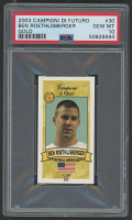Ben Roethlisberger 2003 Campioni Di Futuro Gold #30 (PSA 10) at PristineAuction.com