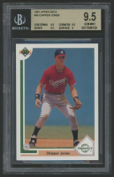 Chipper Jones 1991 Upper Deck #55 RC (BGS 9.5) at PristineAuction.com