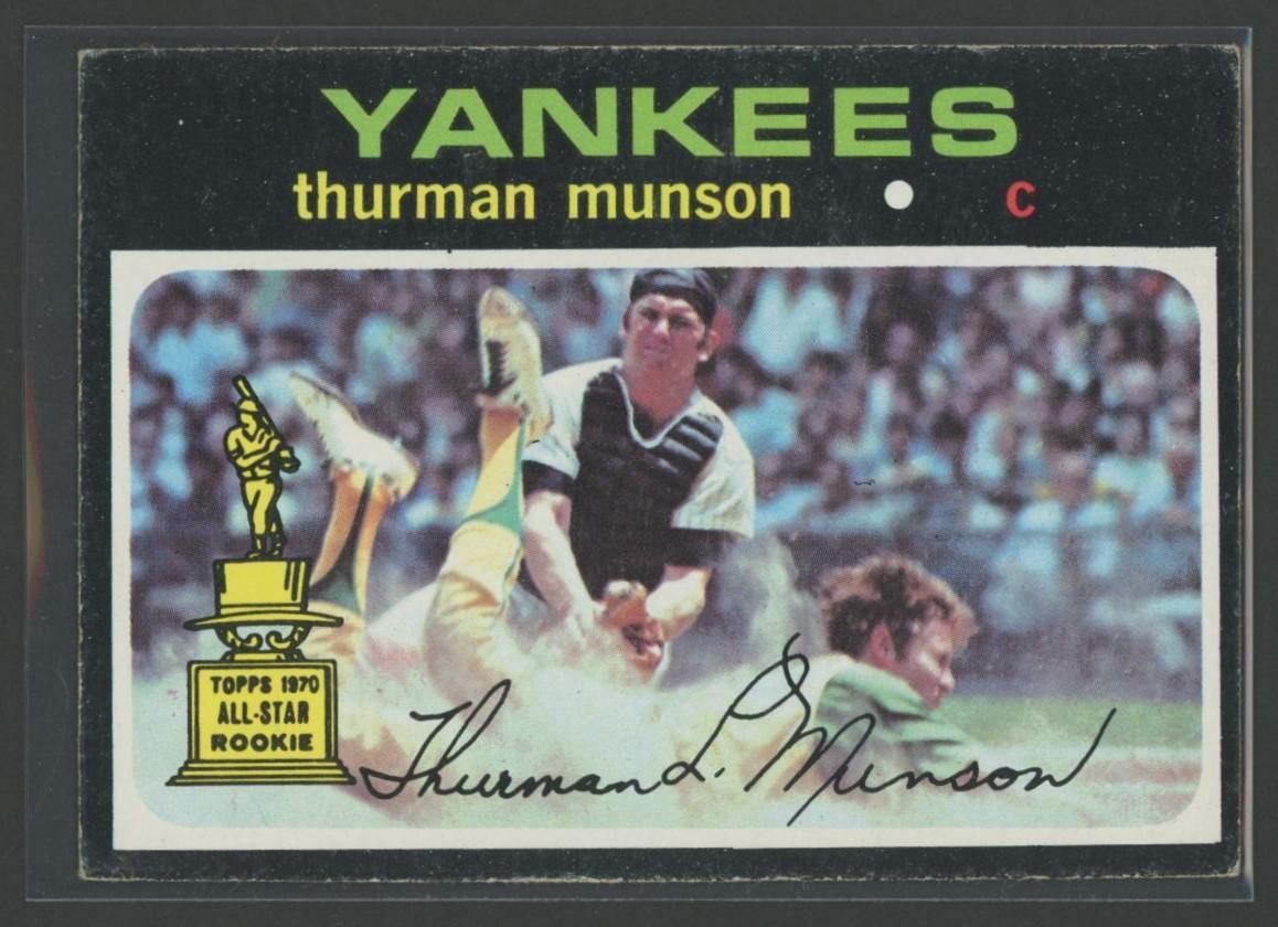 Thurman Munson 1971 Topps #5 at PristineAuction.com Thurman Munson 1971 Topps #5 at PristineAuction.com
