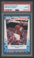 Michael Jordan 1989 Fleer Sticker #3 (PSA 8) at PristineAuction.com