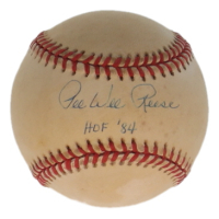 Pee Wee Reese Signed ONL Baseball Inscribed "HOF '84" (PSA) at PristineAuction.com