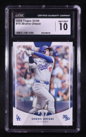 Shohei Ohtani 2024 Topps 50/50 #70 (CGC 10) at PristineAuction.com