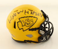 Willie Roaf & Emmitt Thomas Signed Chiefs Rave Alternate Speed Mini Helmet Inscribed "HOF 2012" & "HOF 08" (JSA) at PristineAuction.com