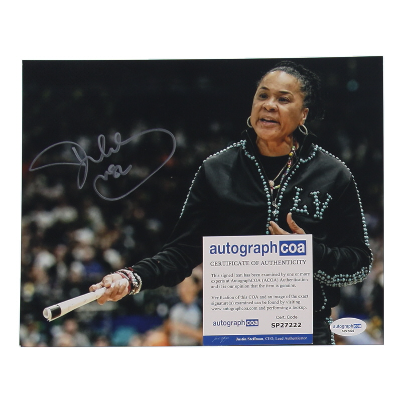 Dawn Staley Signed South Carolina Gamecocks 8x10 Photo (ACOA) at PristineAuction.com Dawn Staley Signed South Carolina Gamecocks 8x10 Photo (ACOA) at PristineAuction.com