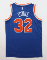Karl-Anthony Towns Signed Knicks Nike Authentic Jersey (JSA) at PristineAuction.com