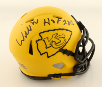 Willie Roaf & Emmitt Thomas Signed Chiefs Rave Alternate Speed Mini Helmet Inscribed "HOF 2012" & "HOF 08" (JSA) at PristineAuction.com