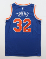 Karl-Anthony Towns Signed Knicks Nike Authentic Jersey (JSA) at PristineAuction.com