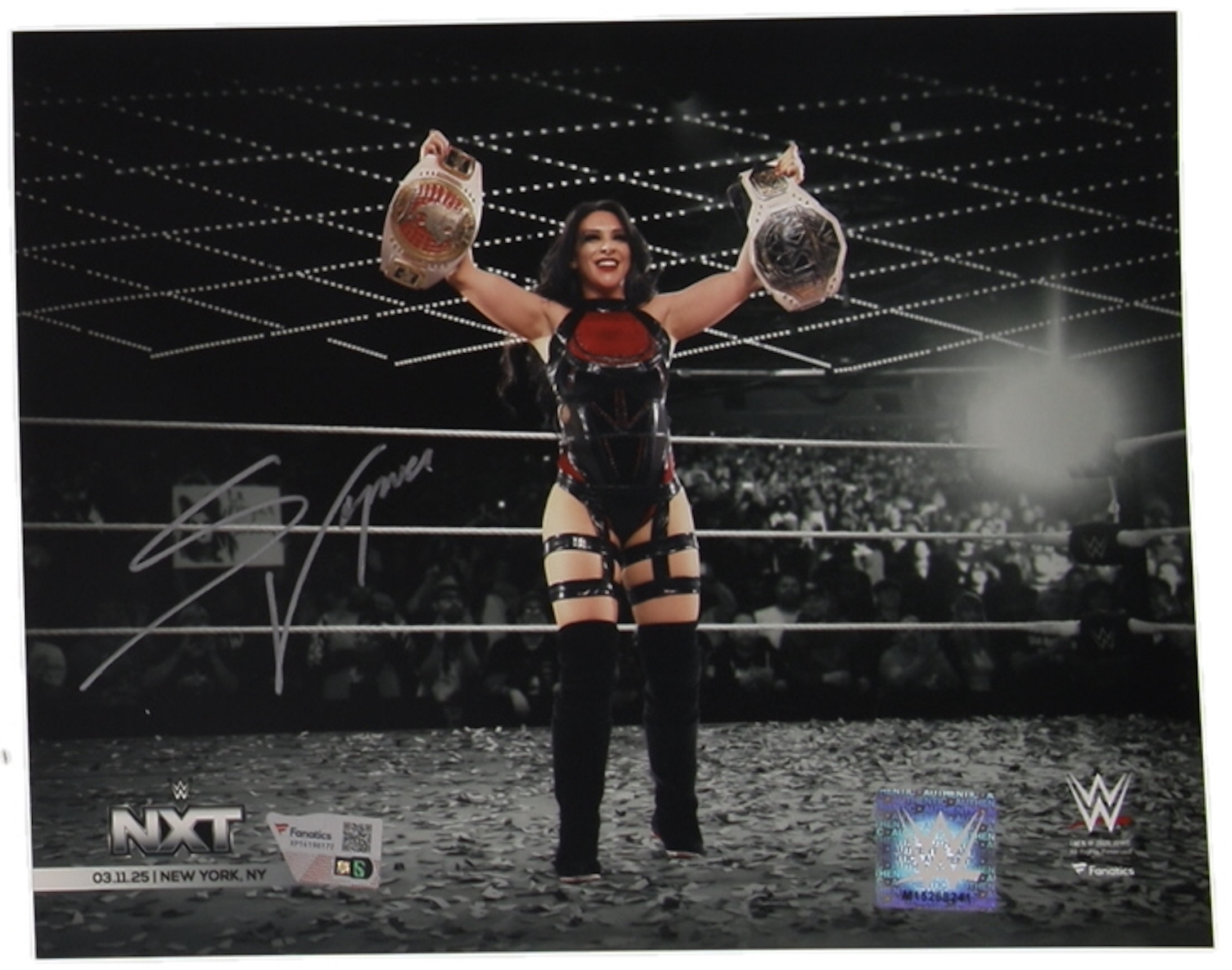 Stephanie Vaquer Signed WWE 8x10 Photo (Fanatics) at PristineAuction.com Stephanie Vaquer Signed WWE 8x10 Photo (Fanatics) at PristineAuction.com