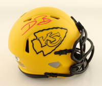Dwayne Bowe Signed Chiefs Rave Alternate Speed Mini Helmet (JSA) at PristineAuction.com