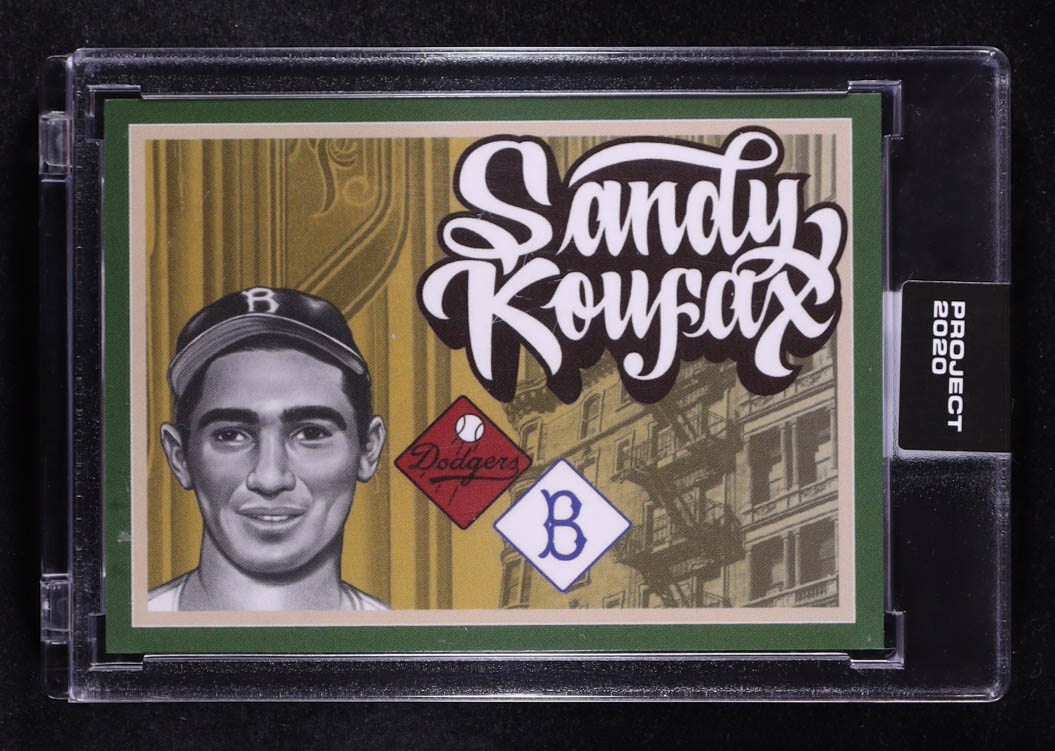 Sandy Koufax 2020 Topps Project 2020 #298 at PristineAuction.com Sandy Koufax 2020 Topps Project 2020 #298 at PristineAuction.com