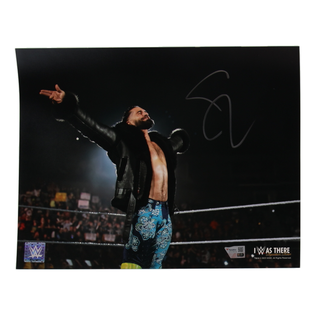 Seth Rollins Signed WWE 11x14 Photo (Fanatics) at PristineAuction.com Seth Rollins Signed WWE 11x14 Photo (Fanatics) at PristineAuction.com