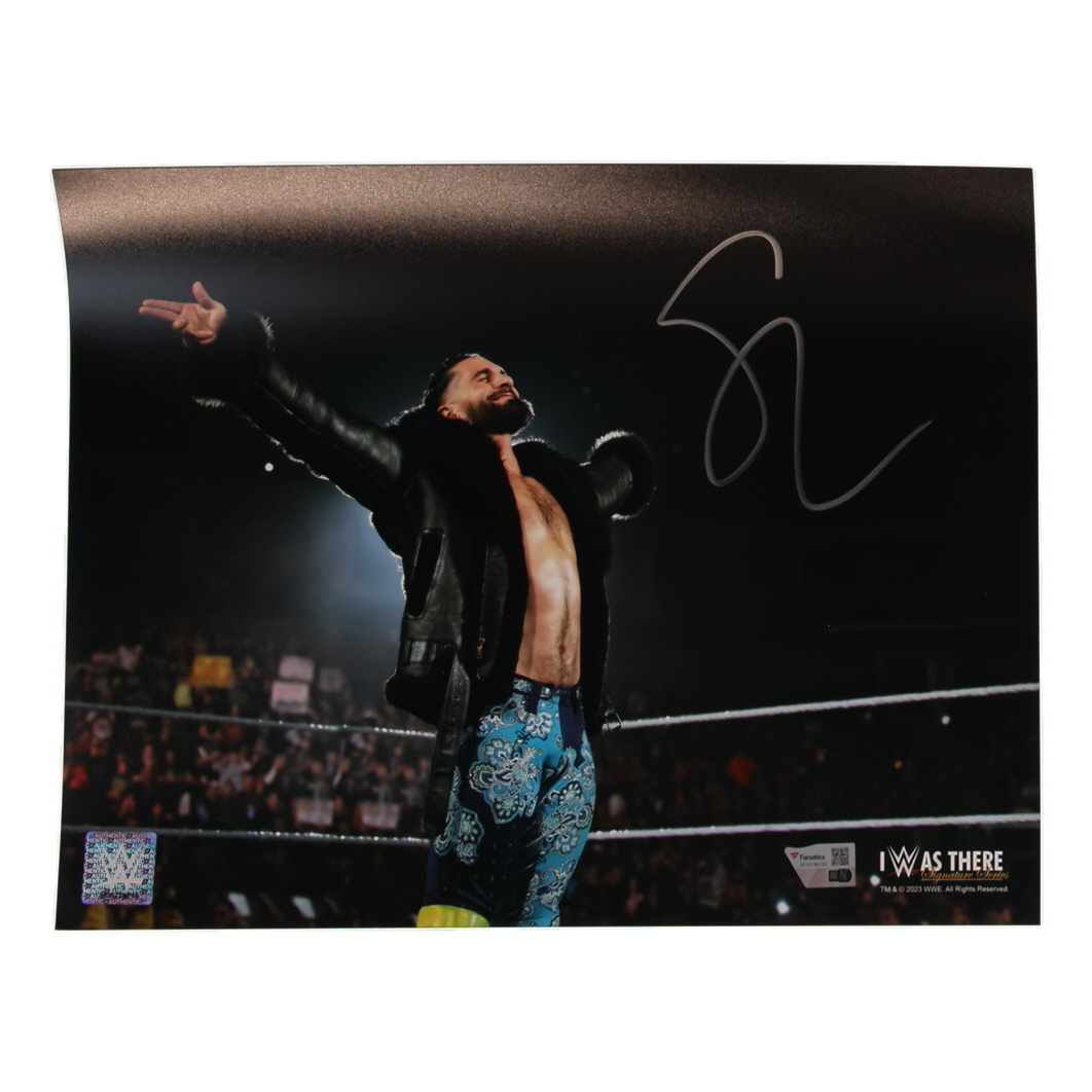 Seth Rollins Signed WWE 11x14 Photo (Fanatics) at PristineAuction.com Seth Rollins Signed WWE 11x14 Photo (Fanatics) at PristineAuction.com