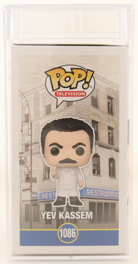 Larry Thomas Signed "Seinfeld" #1086 Yev Kassem Funko Pop! Vinyl Figure Inscribed "'Soup Nazi'" & "No Soup For You!" (PSA) at PristineAuction.com Larry Thomas Signed "Seinfeld" #1086 Yev Kassem Funko Pop! Vinyl Figure Inscribed "'Soup Nazi'" & "No Soup For You!" (PSA) at PristineAuction.com
