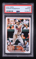 Gunnar Henderson 2023 Topps Series One #206 RC (PSA 10) at PristineAuction.com