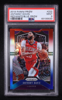 Anthony Davis 2019-20 Panini Prizm Red/White/Blue #222 (PSA 9) at PristineAuction.com